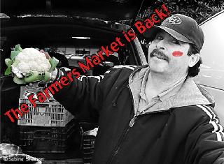 Farmers market cauliflower, Photo by Sabine Stetson