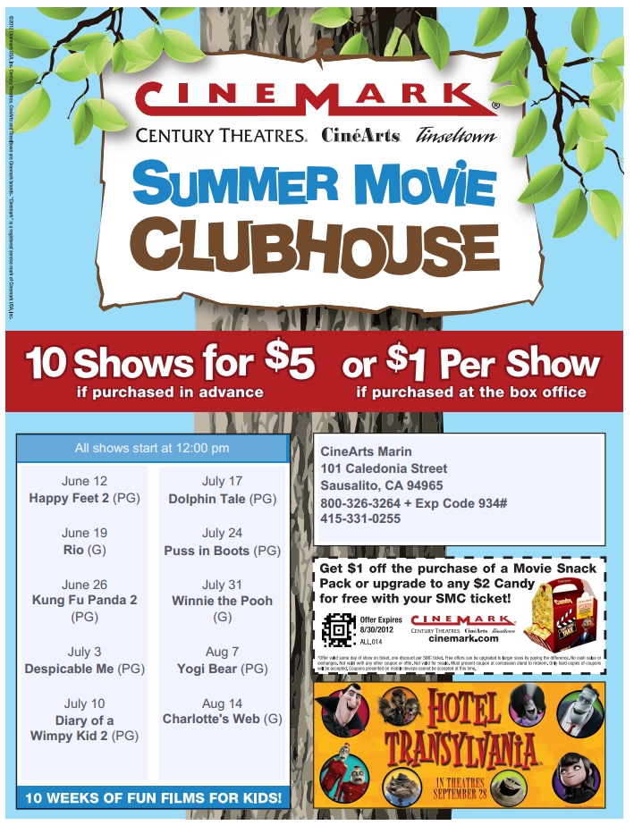 Summer Movie Clunhouse 2012