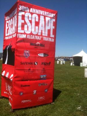 Escape from alcatraz sign