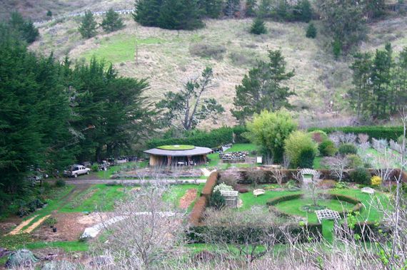 Green Gulch Zen Center Garden by Steven Harper