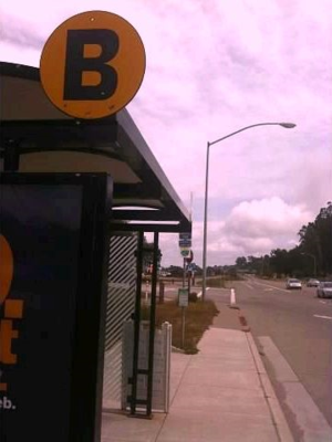 Muir Woods Shuttle Pohono St. Bus Stop