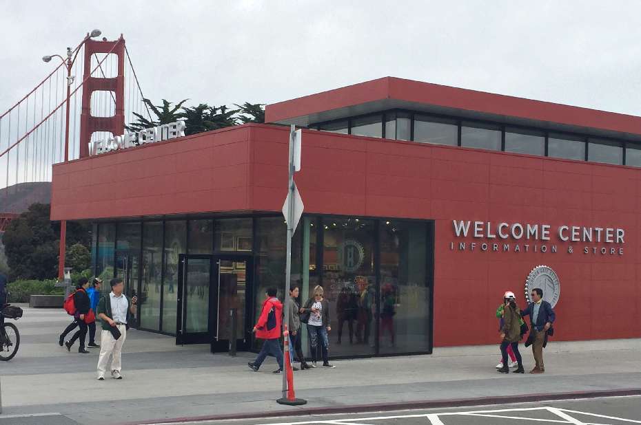 Golden Gate Bridge Welcome Center, Gift Shop & Ranger Station