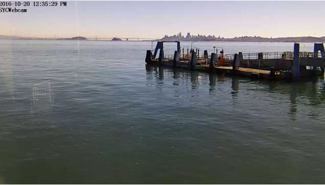 Sausalito Webcam image from Sausalito Yacht Club