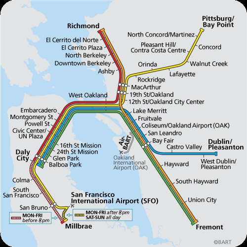 Getting To Giants Games At At T Park 2018 Trains Ferries And