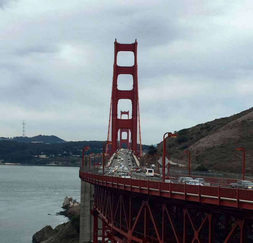 LOOTR Golden Gate Bridge Vista Point Address Overlook View Area