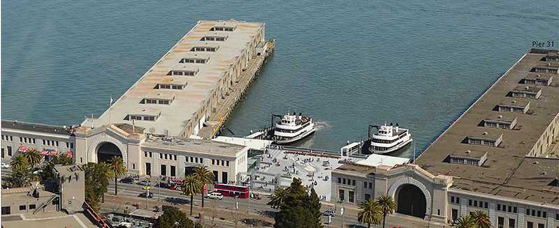 Alcatraz Pier 33 San Francisco Photo Credit NPS